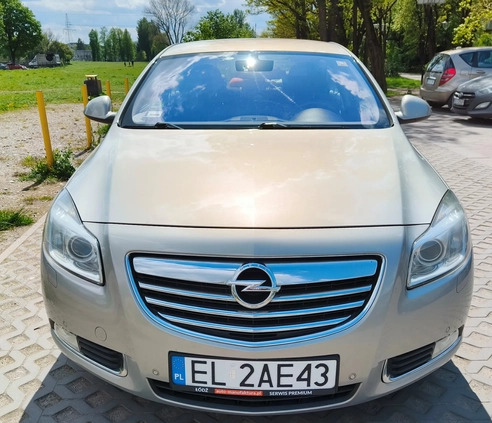 Opel Insignia cena 26900 przebieg: 161000, rok produkcji 2009 z Łódź małe 301